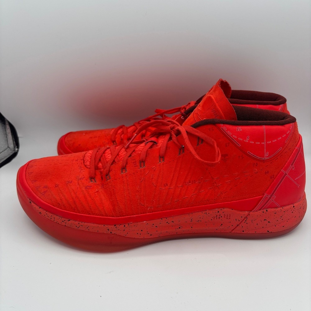 Nike Kobe AD Passion Habanero Sz 16 Red Basketball Shoes Sneakers 852425 RARE